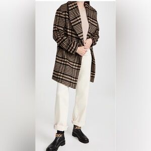 Avec Les Filled Houndstooth Coat - SOLD OUT everywhere - Size S